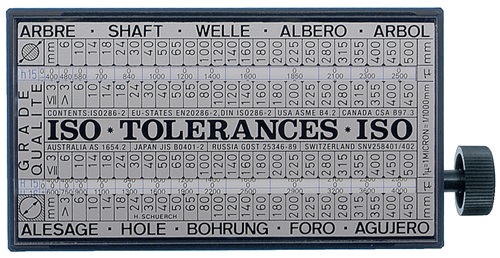 TECWERK ISO-Toleranzschlüssel B60xT30xH110mm