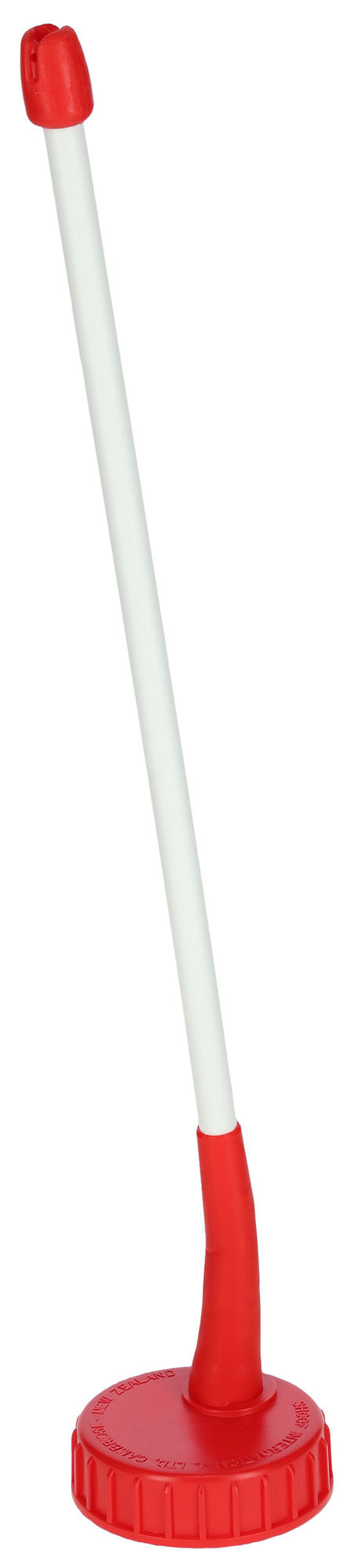 Weiße Ersatzsonde mit rotem Deckel für den Speedy Drencher