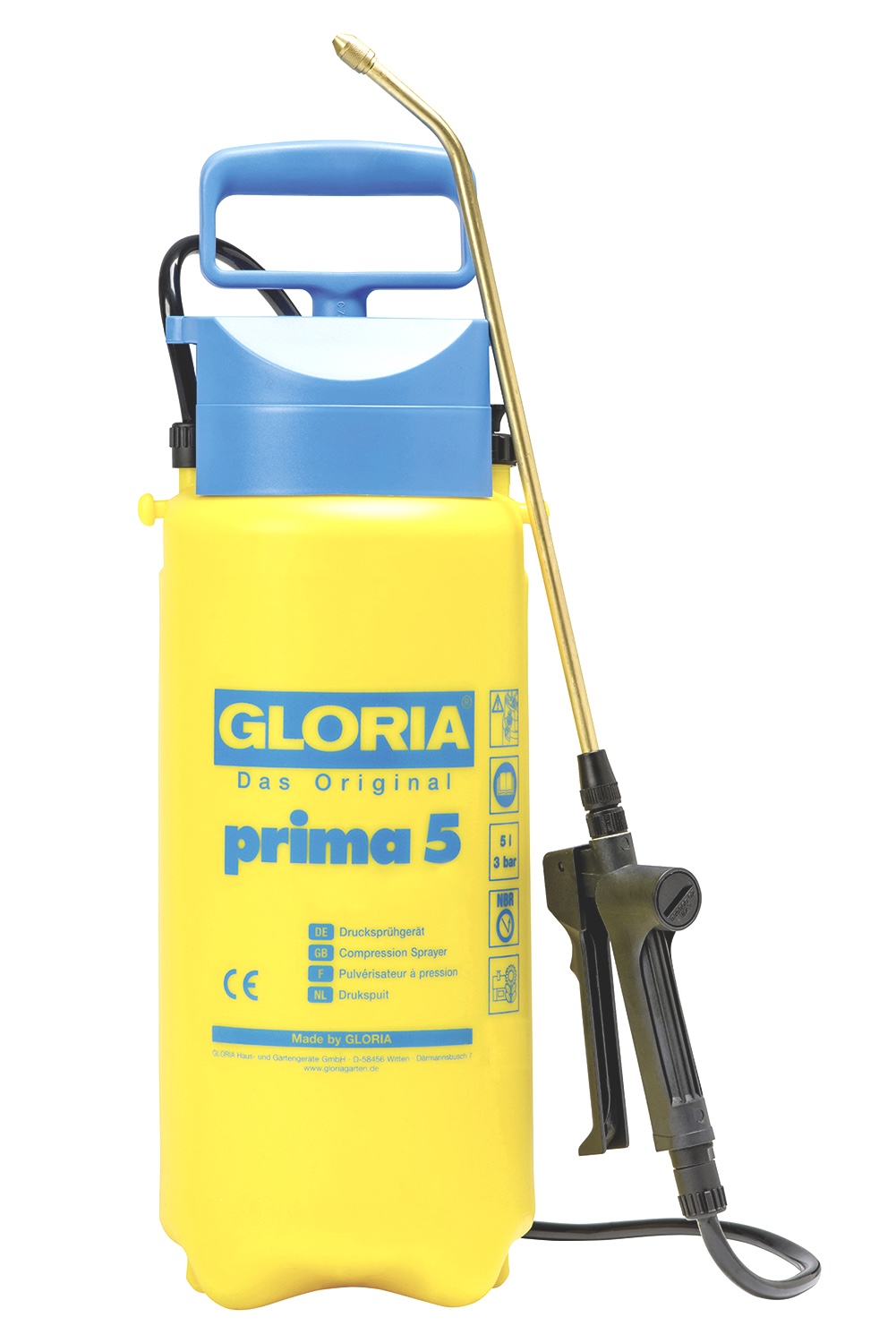Drucksprüher, Pflanzenspritze Gloria Prima/5L