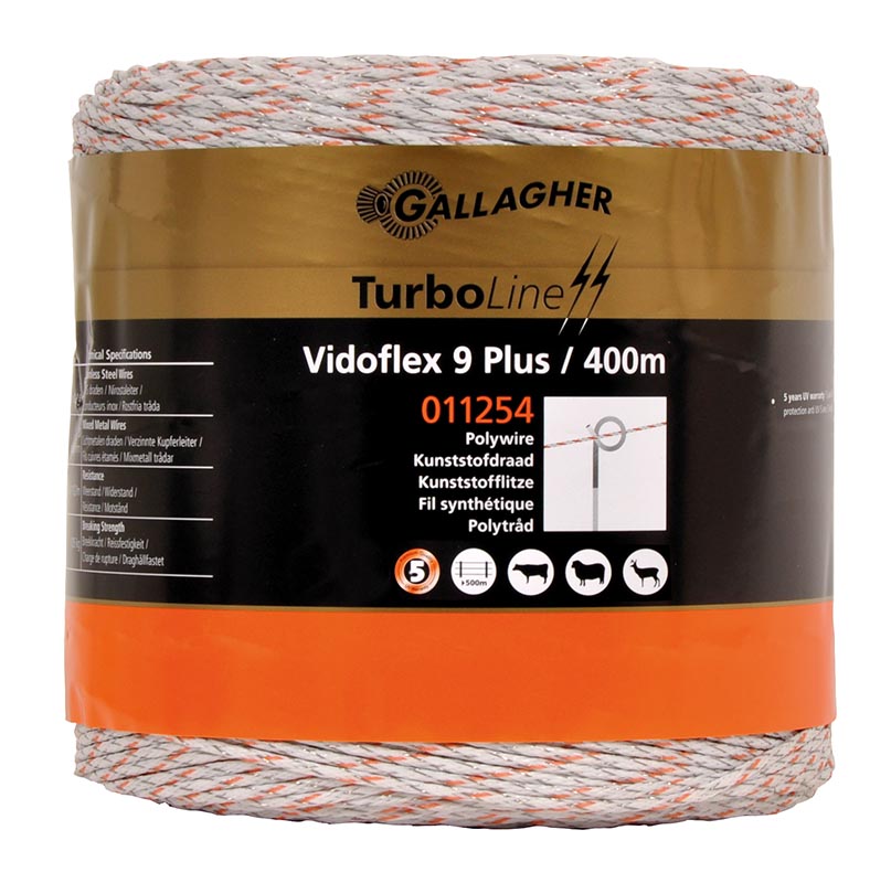 Weidezaunlitze Premium - weiß/blau - 400 m, 9 Leiter - Jardin Weidezaunlitze Premium - weiß/blau - 400 m, 9 Leiter - Jardin