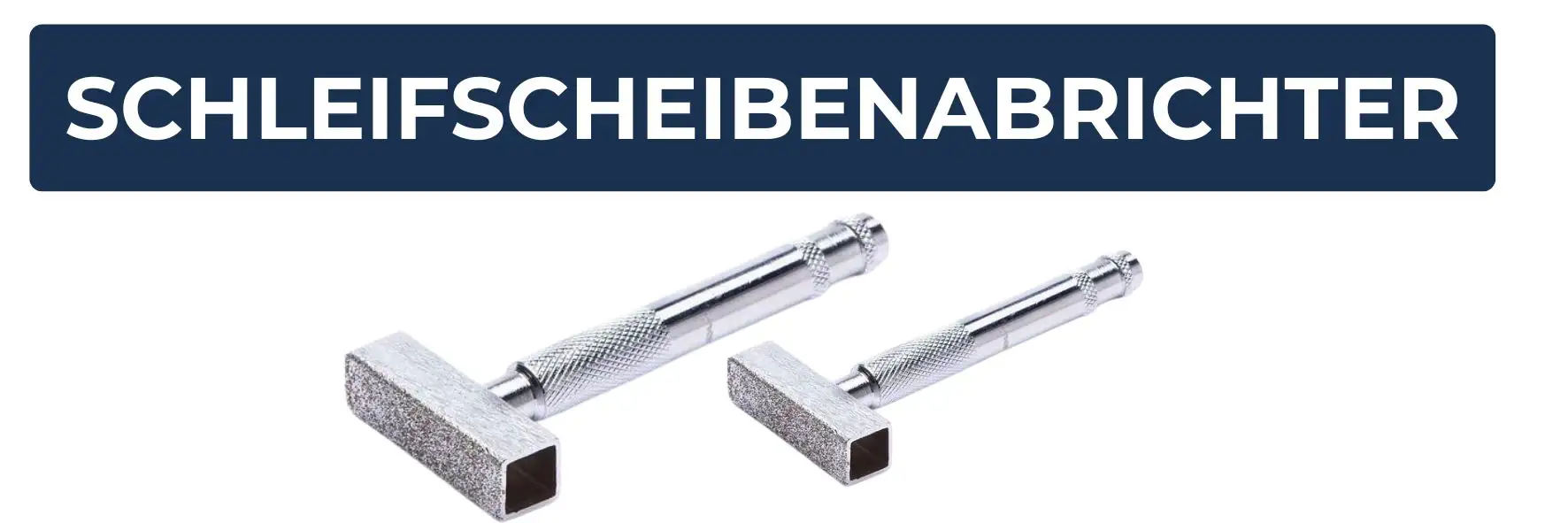 Schleifscheibenabrichter – zum Nachformen und Reinigen der Scheiben