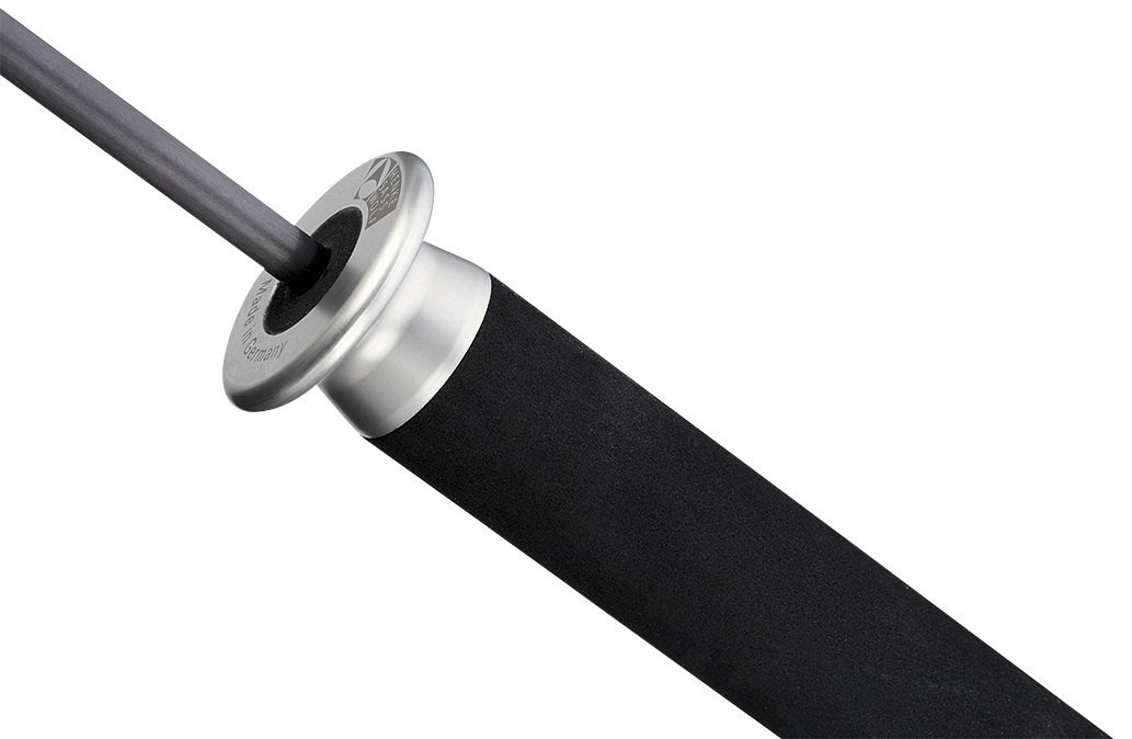 Schwarzer Griff des HSW-Impfstabes