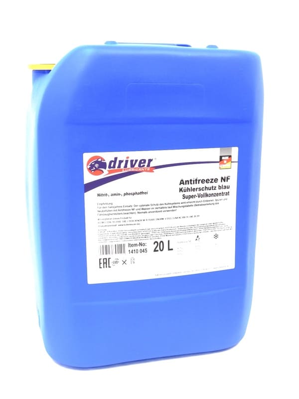 Blauer Kanister Antifreese NF Kuelerschutz