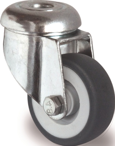 TECWERK Lenkrolle Rad- Durchmesser  50 mm Tragfähigkeit 50 kg