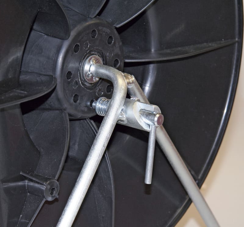 Weidezaunhaspel, Zaunhaspel Super BIG - Detailbild