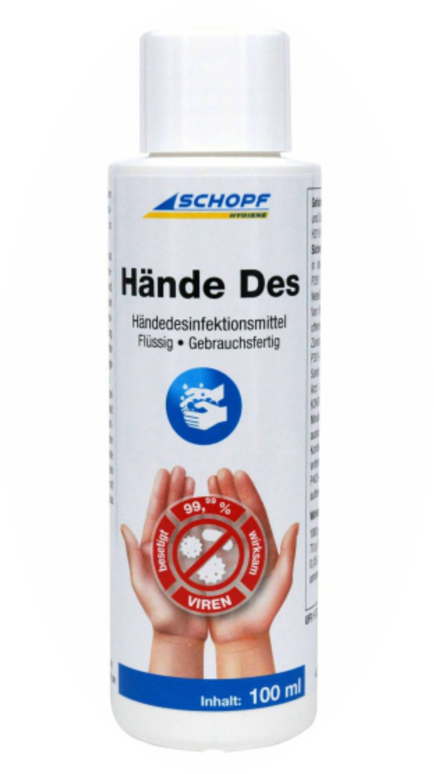Hände Des Handdesinfektionsmittel