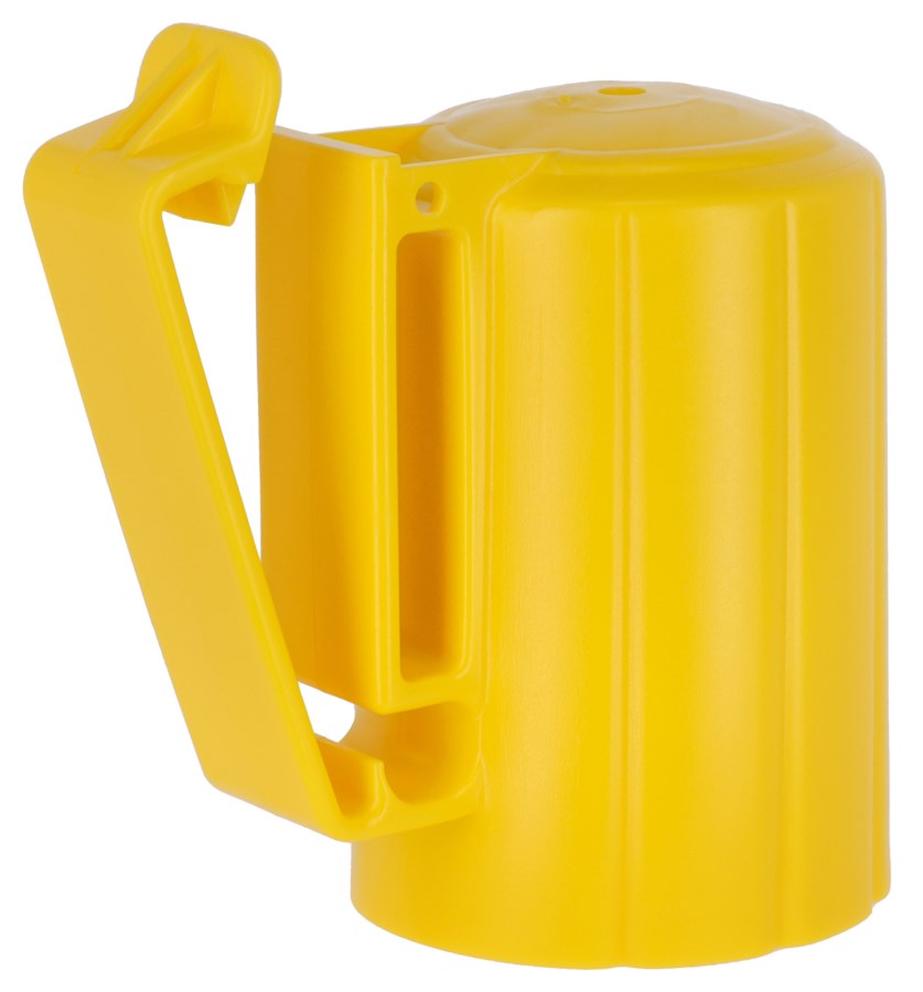 Gelber Kopfisolator