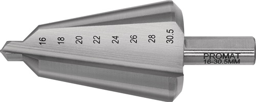 PROMAT Blechschälbohrer Bohrbereich 16-30,5 mm