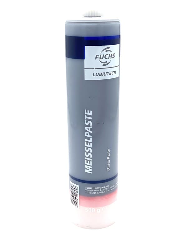 Graue Tube mit FUCHS LT Meisselpaste