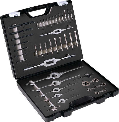 TECWERK Gewindeschneidzeugsatz M3-M12