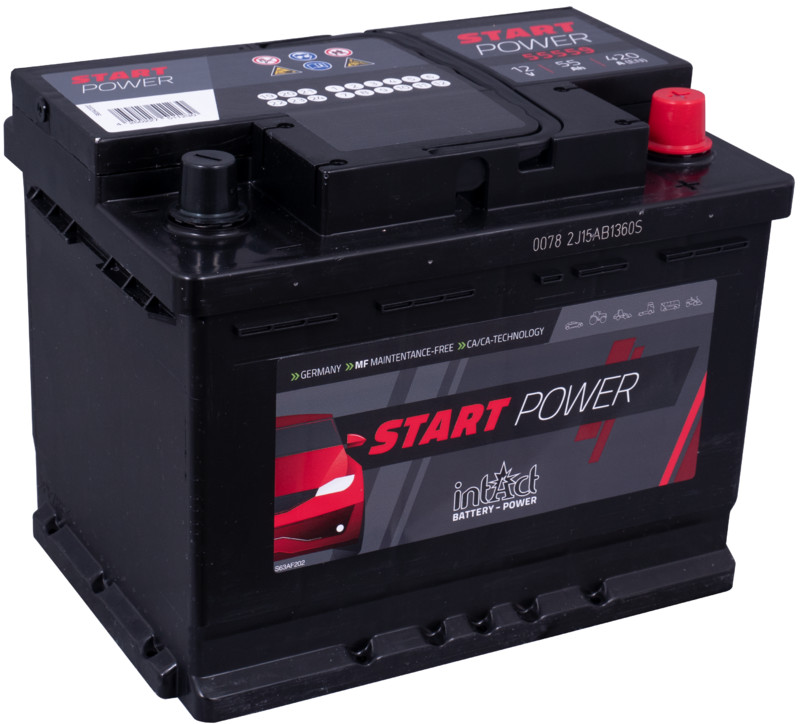 Start Power 12V 55 Ah Batterie