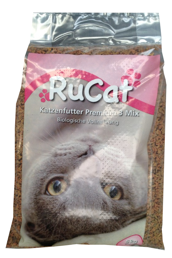 5kg RuCat Premium Katzenfutter 3-mix