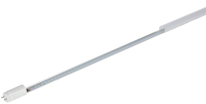 Die Kerbl LED-Röhre EcoTUBE, 17 Watt und 120 cm mit dem weißen Ende 