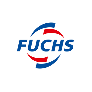 Blau-rotes Logo der Fuchs Lubricants