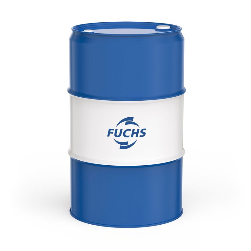 Blaues 60 Liter Fass FUCHS Getriebeöl TITAN SINTOPOID LS 75W-90