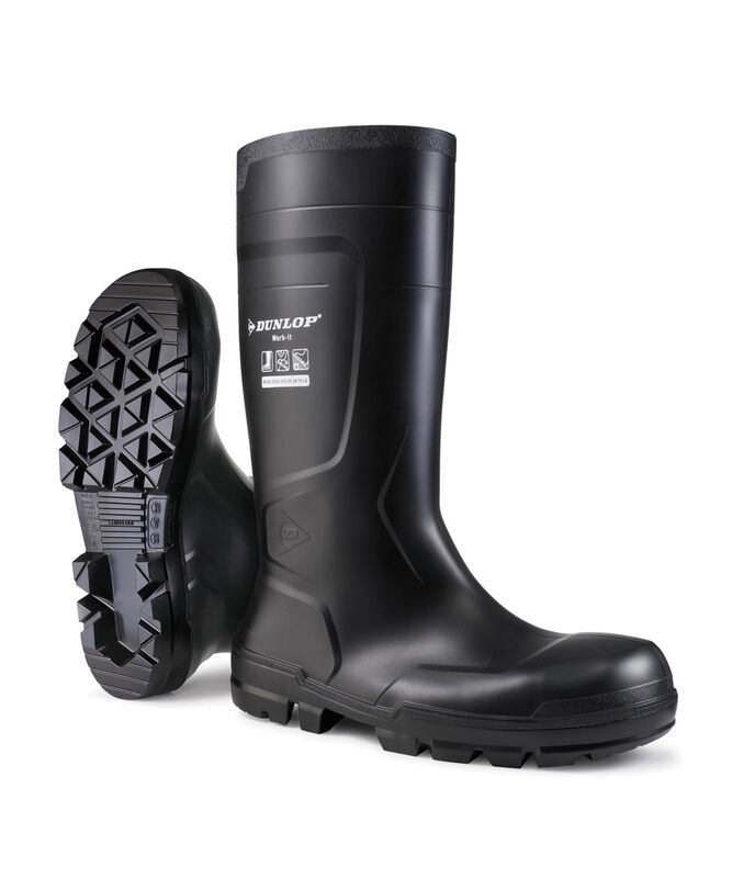 DUNLOP S4 PU Sicherheits Gummi Stiefel, `Purofort MultiGrip Safety`, (44500). grün DUNLOP S4 PU Sicherheits Gummi Stiefel, `Purofort MultiGrip Safety`, (44500). grün