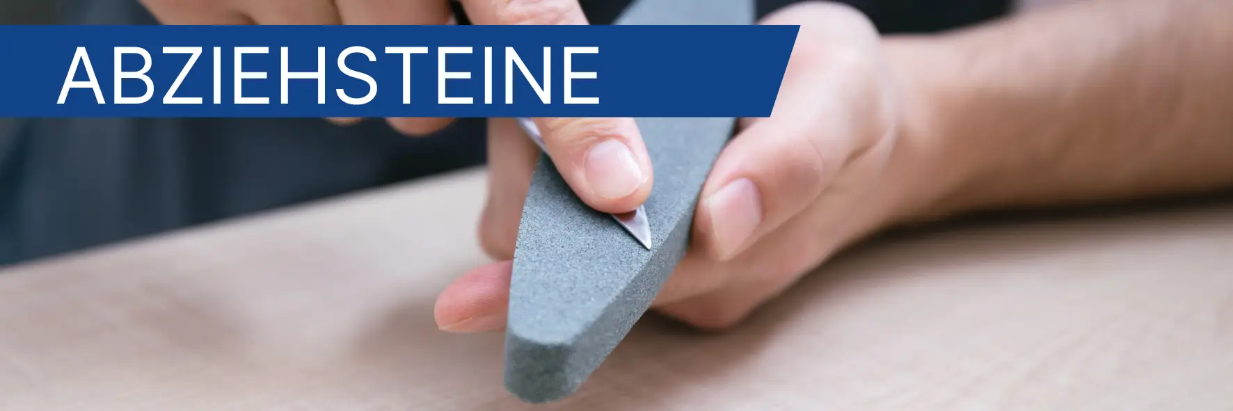 Abziehsteine für präzises Schärfen und Glätten von Werkzeugen bei Honnens.