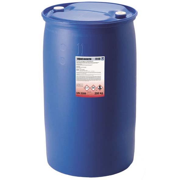 Blaues 200 kg Fass Calgonit Sterizid F30