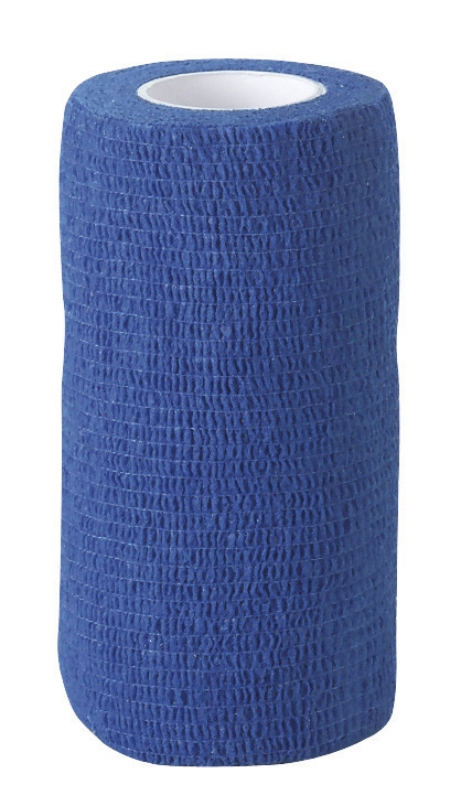 Selbsthaftende Bandage VetLastic - blau, 7,5 cm