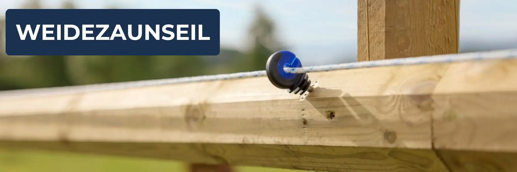 Weidezaunseil für elektrische Einzäunung