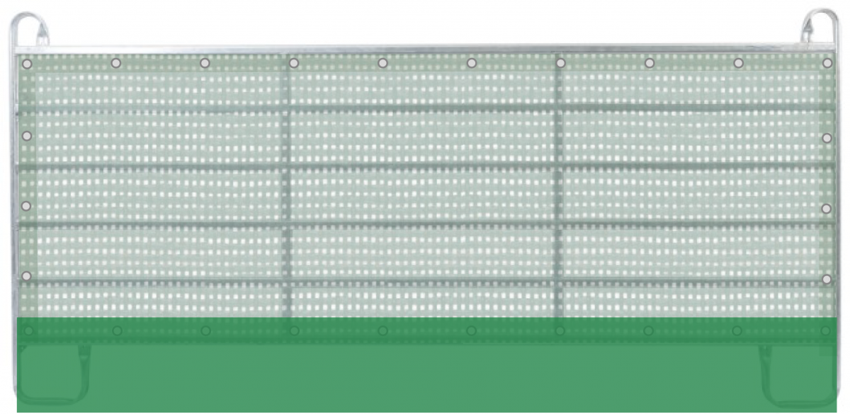 Windschutznetz für Weidepanel