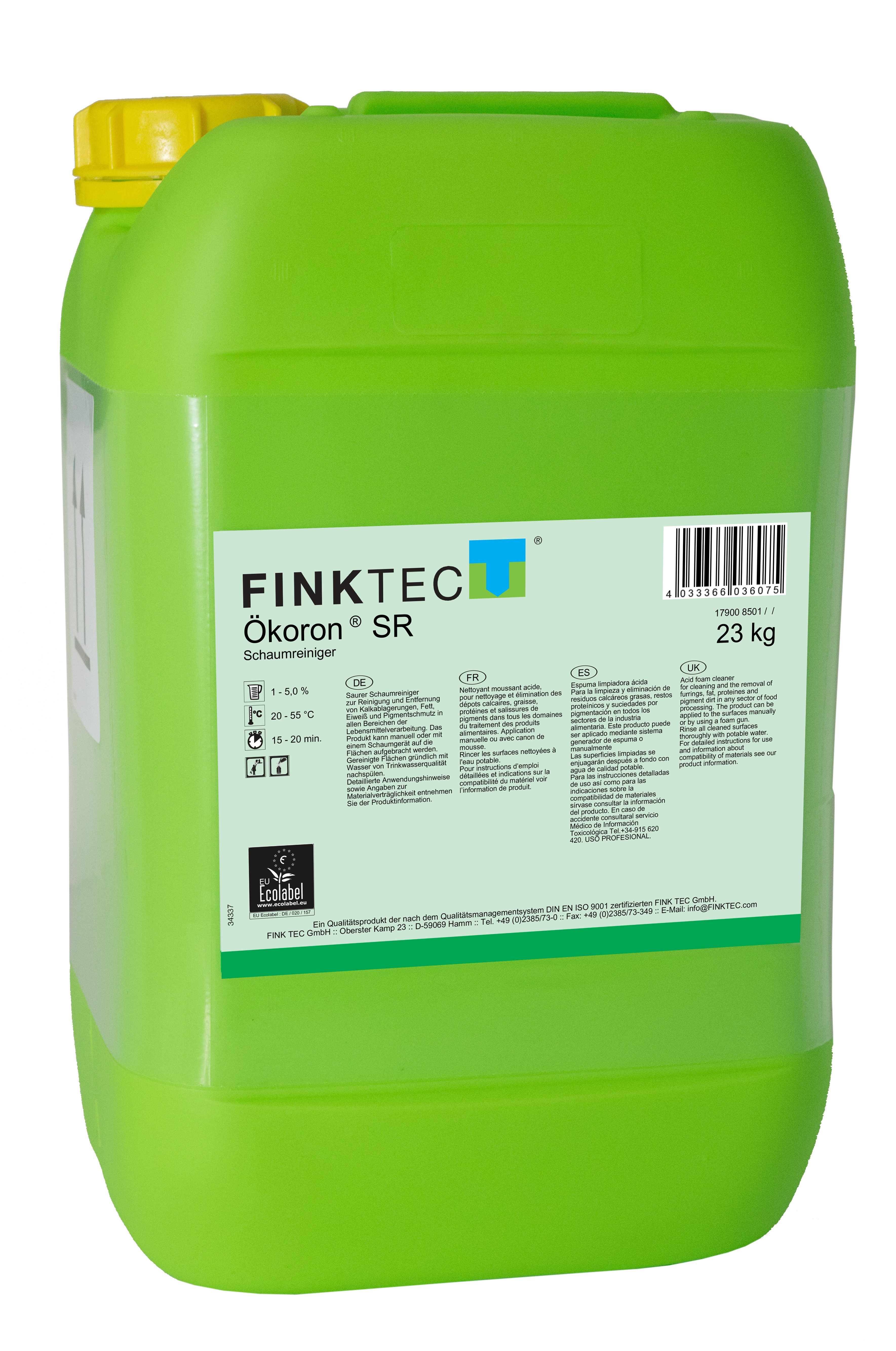 Fink Ökoron SR, Ökologischer Reiniger